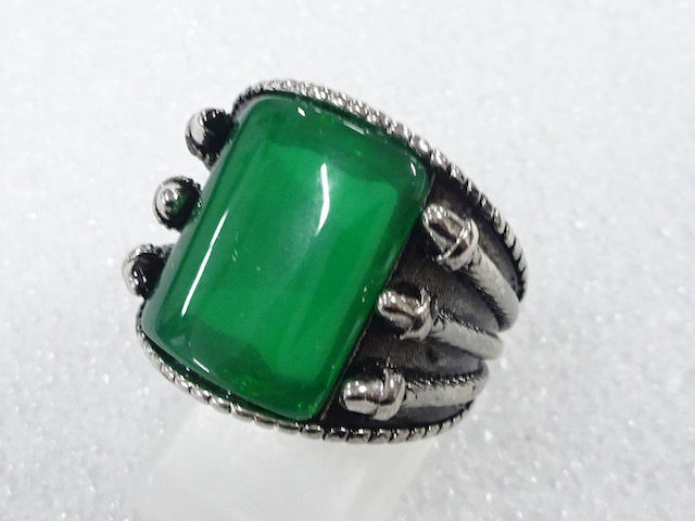 COLORED STONE FASHION RING / JP SIZE 14